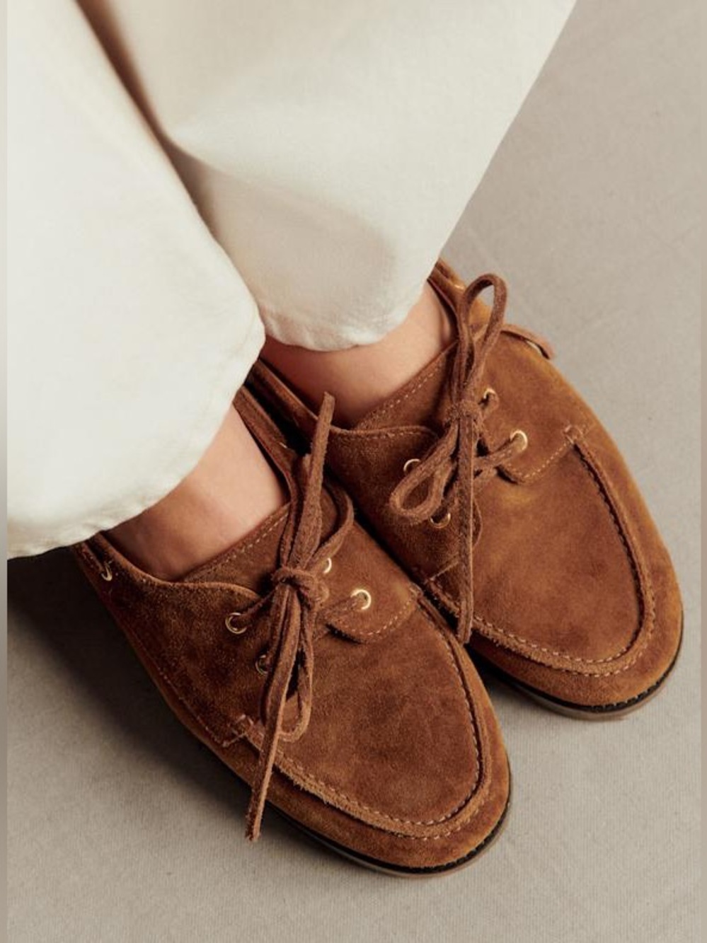 Sézane Caroline Loafers in Coffee FR 41 / US 10